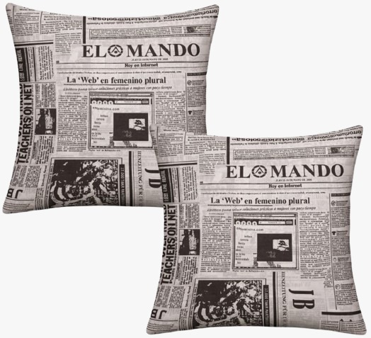 Kit 2 Capas de Almofada Zíper 42 x 42 Cor:06